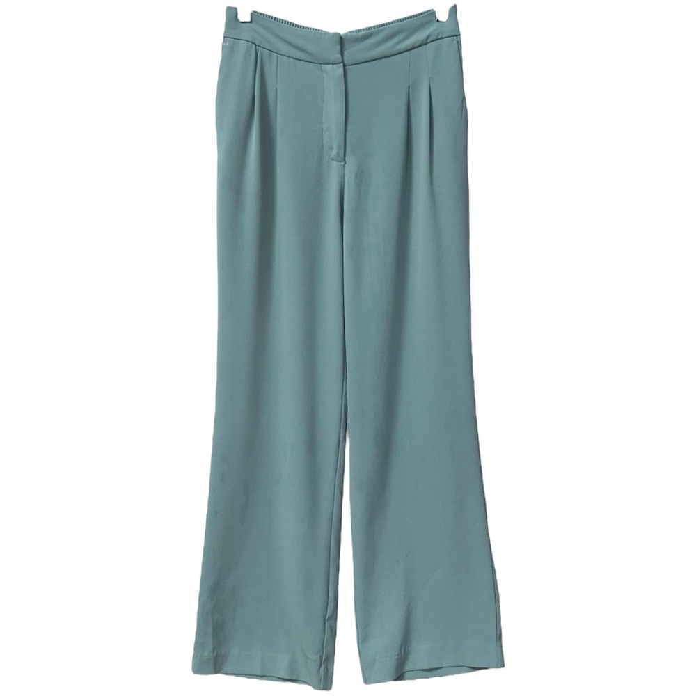 House of Harlow 1960 NWT Women’s Sea Foam Pleated Trousers  ‎ Sz 2